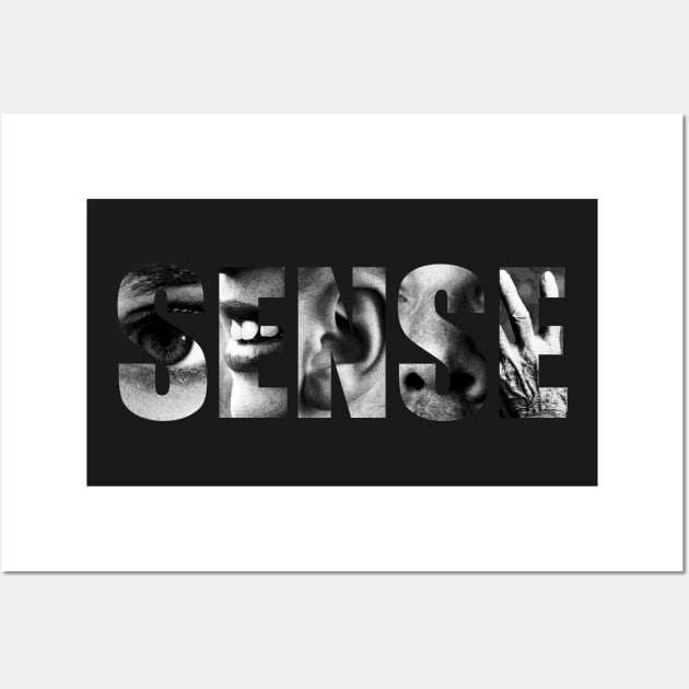 Sense (Black Background) Wall Art by beatrizxe